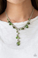 Crystal Couture - Green Necklace ~ Paparazzi