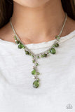 Crystal Couture - Green Necklace ~ Paparazzi