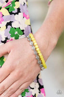 Dewy Dandelions - Yellow Bracelets ~ Paparazzi