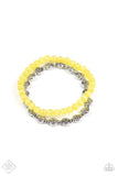 Dewy Dandelions - Yellow Bracelets ~ Paparazzi
