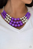 Dream Pop - Purple Necklace ~ Paparazzi