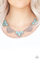 East Coast Essence - Blue Necklace ~ Paparazzi