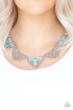 East Coast Essence - Blue Necklace ~ Paparazzi