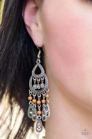 Eastern Excursion - Brown Earrings ~ Paparazzi