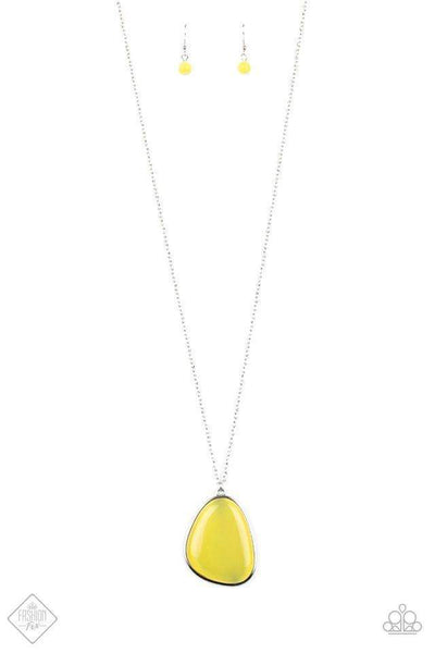 Ethereal Experience - Yellow Necklace ~ Paparazzi