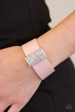 Walk The Catwalk - Pink Urban Bracelet ~ Paparazzi Bracelets