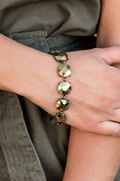 Fabulously Flashy - Brass Bracelet Paparazzi Fashion Fix