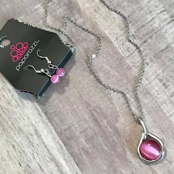 Fairy Lights - Pink Necklace ~ Paparazzi Fashion Fix