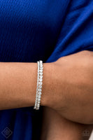 Fairytale Sparkle - White Bracelet ~ Paparazzi Fashion Fix