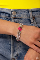 Floral Fair - Pink Bracelet ❤️ Paparazzi