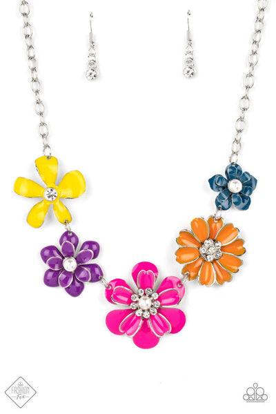 Floral Reverie - Multi Necklace ❤️ Paparazzi