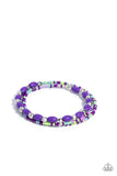 For WOOD Measure - Purple Bracelet ❤️ Paparazzi