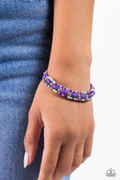 For WOOD Measure - Purple Bracelet ❤️ Paparazzi
