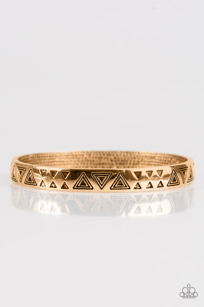 Fox In The Henhouse - Gold Bracelet - Paparazzi