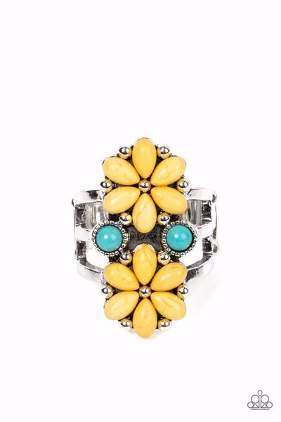 Fredonia Florist - Yellow Ring ❤️ Paparazzi