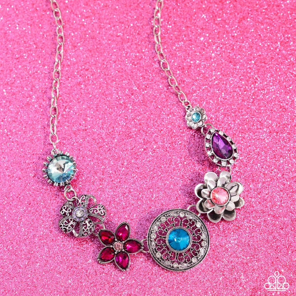Giddy Garden - Multi Necklace ❤️ Paparazzi