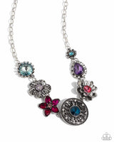 Giddy Garden - Multi Necklace ❤️ Paparazzi