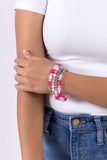 Glassy Gait - Pink Bracelets ❤️ Paparazzi