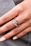 Here You GLOW - Pink Ring ❤️ Paparazzi
