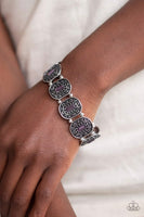 Hidden Fortune - Purple Bracelet ❤️ Paparazzi