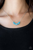 Loaded Dice - Blue Necklace ~ Paparazzi