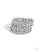 ICE Knowing You - Silver Bracelet ❤️ Paparazzi