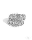 ICE Knowing You - Silver Bracelet ❤️ Paparazzi