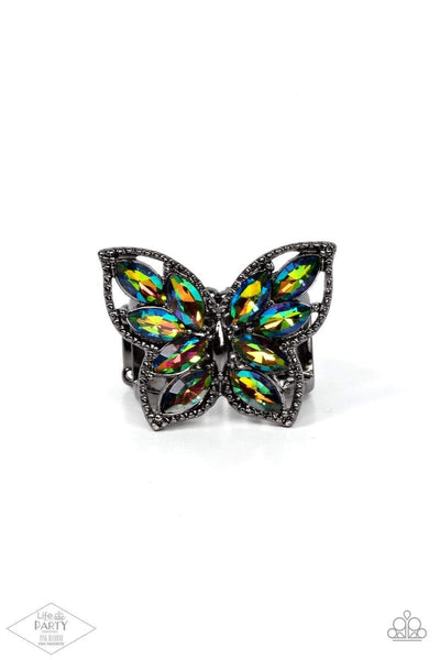 Fluttering Fashionista - Multi Ring ~ Paparazzi Jewelry