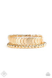 Layer It On Me - Gold Bracelets Paparazzi Fashion Fix