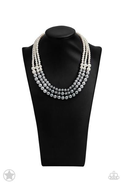 Lady In Waiting - Silver Necklace ~ Paparazzi