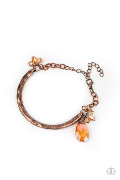 Let Yourself Glow - Copper Bracelet ~ Paparazzi Bracelets