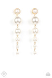 Living A Wealthy Lifestyle - Gold Earrings ~ Paparazzi Fashion Fix