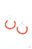 Loudly Layered - Red Earrings ❤️ Paparazzi