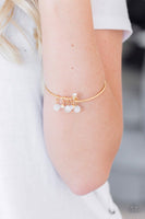Marine Melody - Gold Bracelet ❤️ Paparazzi