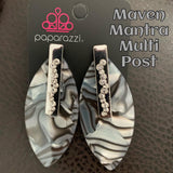 Maven Mantra - Multi Earrings ~ Paparazzi Life Of The Party