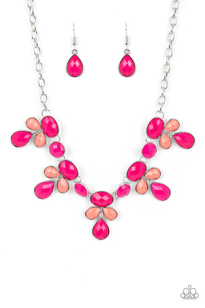 Midsummer Meadow - Pink Necklace ❤️ Paparazzi