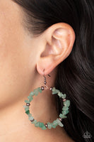 Mineral Mantra - Green Earrings ❤️ Paparazzi