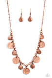 Model Medallions - Copper Necklace ♥️ Paparazzi