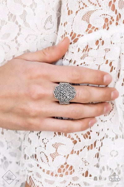 Modern Mandala - Silver Ring ❤️ Paparazzi