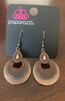 Mojave Mesquite - Copper Earrings ❤️ Paparazzi