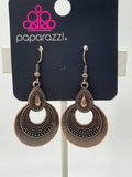 Mojave Mesquite - Copper Earrings ❤️ Paparazzi