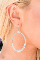 Must Love Sparkle - White Earrings ~ Paparazzi Fashion Fix