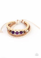 Natural-Born Navigator - Purple Bracelet ~ Paparazzi Fashion Fix