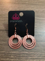 Open Plains - Copper Earrings ~ Paparazzi Fashion Fix