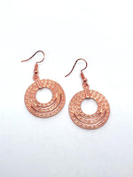 Open Plains - Copper Earrings ~ Paparazzi Fashion Fix