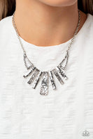 Paisley Pastime - Silver Necklace ❤️ Paparazzi