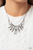 Paisley Pastime - Silver Necklace ❤️ Paparazzi