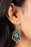 Palace Perfection - Blue Earrings ❤️ Paparazzi