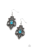 Palace Perfection - Blue Earrings ❤️ Paparazzi