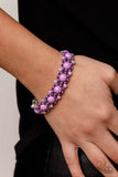 Pop Art Party - Purple Bracelet ❤️ Paparazzi